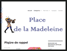 Tablet Screenshot of placedelamadeleine.org